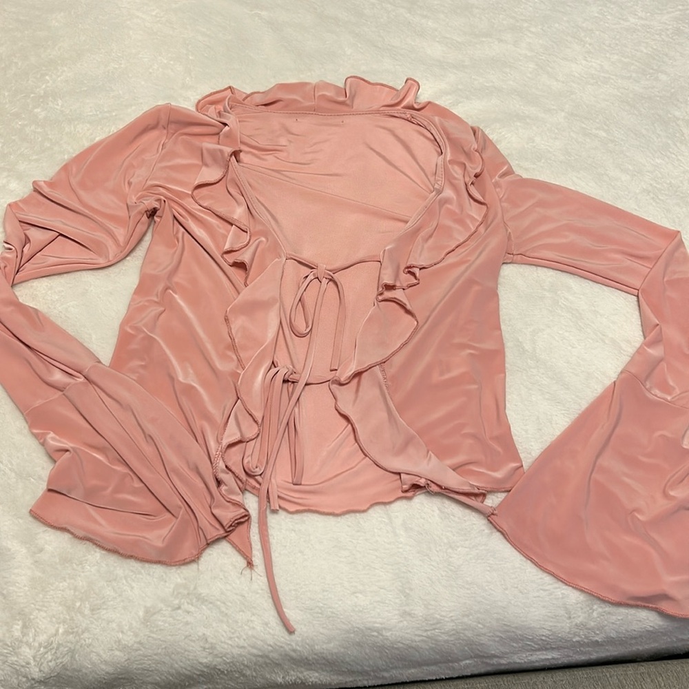 Pink blouse
